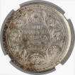 Error Silver One Rupee Coin of King George VI of Bombay Mint of 1944.