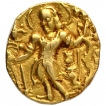 Gold Dinar Coin of Chandragupta II of Gupta Dynasty.