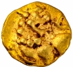 Gold Fanam Coin of Kadambas of Hangal.