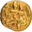 Gold Varaha Coin of Sadasivaraya of Tuluva Dynasty of Vijayanagara Empire.