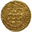 Gold Dinar Coin of Masaud of Ghaznavid Sultanate.