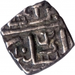 Silver One Eighth Tanka Coin of Ibrahim Shah Lodi of Malwa Sultanate.