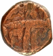 Copper Dam Coin of Akbar of Srinagar Mint of Shahrewar Month.