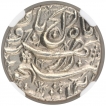 Rebellion Issue Silver Rupee Coin of Akbar of Allahabad Mint.