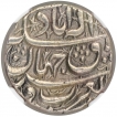 Rebellion Issue Silver Rupee Coin of Akbar of Allahabad Mint.