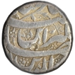 Silver One Rupee Coin of Jahangir of Burhanpur Mint.