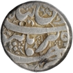 Silver One Rupee Coin of Jahangir of Burhanpur Mint.