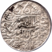 Extremely Rare Silver One Rupee Coin of Shahjahan of Ahmadnagar Mint.