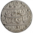 Silver One Rupee Coin of Shahjahan of Burhanpur Mint.