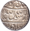 Silver One Rupee Coin of Shahjahan of Burhanpur Mint.