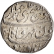 Silver One Rupee Coin of Jahandar Shah of Surat Mint.