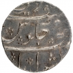 Exceedingly Rare Silver One Rupee Coin of Muhammad Shah of Gulshanabad Mint.