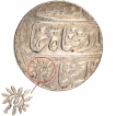 Silver One Rupee Coin of Alamgir II of Najibabad Mint.