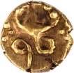 Gold Fanam Coin of Ghorpade Chiefs of Guty of Venkatagiri Mint of Maratha Confederacy.