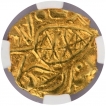 Gold Rupee Coin of Multan Mint of Sikh Empire.