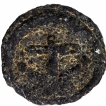 Tin Ten Dinheiro or Bazarucos coin of Malaca of Indo Portuguese.