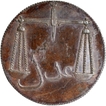 Copper Double Pice Proof Coin of Bombay Presidency.