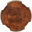 Bronze Half Pice Coin of King George V of Calcutta Mint of 1915.