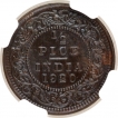 Bronze Half Pice Coin of King George V of Calcutta Mint of 1920.