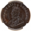 Bronze Half Pice Coin of King George V of Calcutta Mint of 1920.