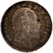 Silver Two Annas Coin of King Edward VII of Calcutta Mint of 1909.