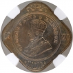 Cupro Nickel Two Annas Coin of King George V of Calcutta Mint of 1920.