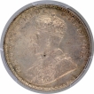 Silver One Rupee Coin of King George V of Bombay Mint of 1921.