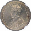 Silver One Rupee Coin of King George V of Bombay Mint of 1922.