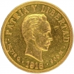 Gold Ten Pesos Coin of Cuba of 1916.