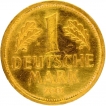 Gold One Deutsche Mark Coin of Germany of 2001.