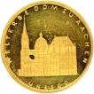 Gold Hundred Euros Coin of Germany of 2012.