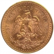 Gold Fifty Pesos Coin of Mexico of 1945.