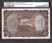 One Thousand Rupees Bank Note of King George VI Signed by J.B. Taylor of 1938 of Calcutta Circle.