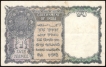 Burma One Rupee Bank Note of King George VI Signed by C.E. Jones of 1947.