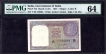 One Rupee Bank Note Signed by L.K. Jha of Republic India of 1957.