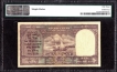 Ten Rupees Bank Note Signed by C.D. Deshmukh of Republic India of 1949.