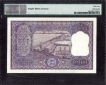 One Hundred Rupees Bank Note Signed by P.C. Bhattacharya of Republic India of 1960 .