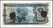 Cancelled Five Hundred Rupias Bank Note of Banco Nacional Ultramarino of Indo Portuguese of 1945.