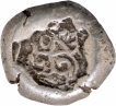 Punch Marked Silver Two and Half Shana Coin of Matsya Janapada.