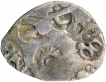 Punch Marked Silver Half Karshapana Coin of Kosala Janapada.