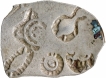 Punch Marked Silver Karshapana Coin of Magadha Janapada.