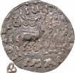 Silver Drachma Coin of Amoghbuti of Kuninda Dynasty.