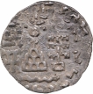 Silver Drachma Coin of Amoghbuti of Kuninda Dynasty.