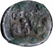 Alloyed Copper Coin of Pundamitra of Panchal Dynasty.