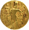 Gold Dinar Coin of Samudragupta of Gupta Dynasty of Scepter type.