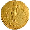 Gold Dinar Coin of Samudragupta of Gupta Dynasty of Ashvamedha type.