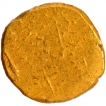 Gold Fanam Coin of Chalukyas of Kalyana.