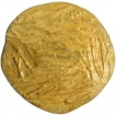 Punch Marked Gold Pagoda Coin of Jayasimha II of Chalukyas of Kalyana.