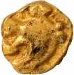 Gold Quarter Fanam Coin of Western Ganga Dynasty.