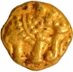 Gold Fanam Coin of Western Ganga Dynasty.